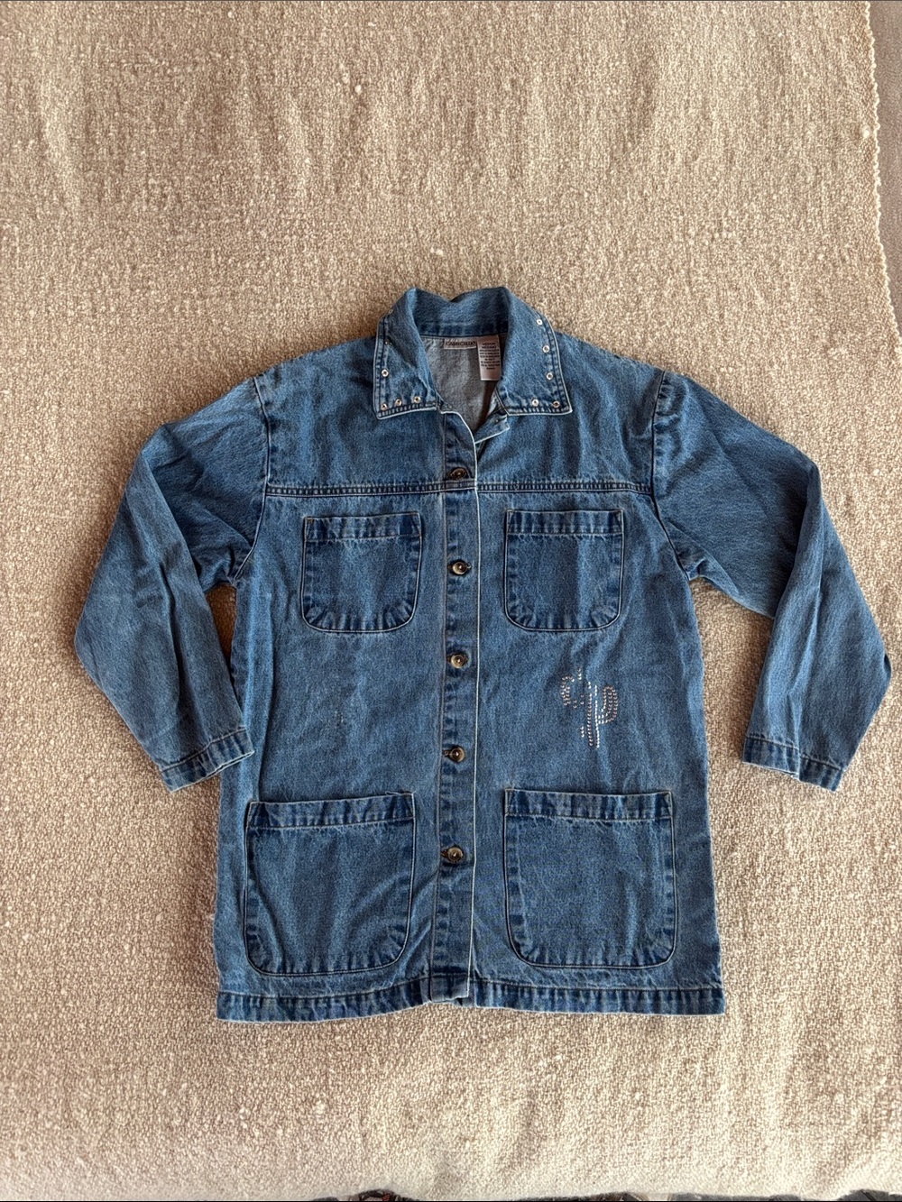 Vintage Denim Chore Jacket